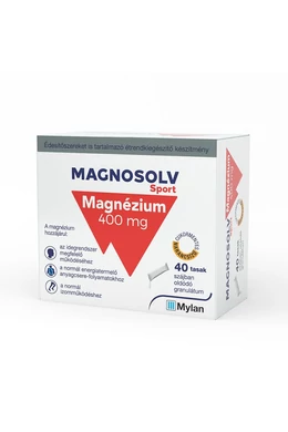 MAGNOSOLV Sport 400 mg szájban oldódó granulátum 40db