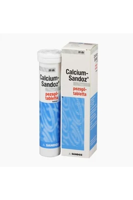CALCIUM-SANDOZ PEZSGŐTABLETTA - 20X