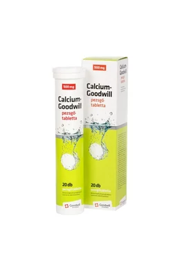 GOODWILL CALCIUM PEZSGŐTABLETTA - 20X KALCIUM