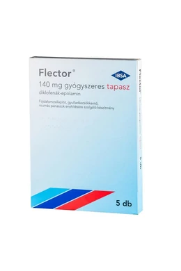 FLECTOR 140MG GYÓGYSZERES TAPASZ CSŐKÖTSZER - 5X
