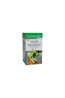 NATURLAND FEHÉR FAGYÖNGY filteres tea 25 db