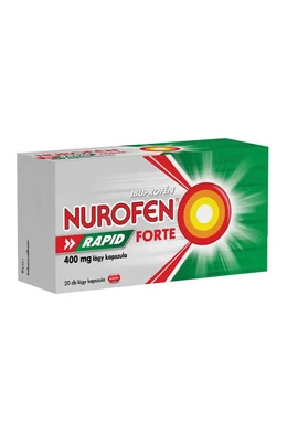 NUROFEN RAPID FORTE 400 MG LÁGY KAPSZULA - 20X