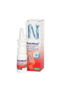 SEPTANAZAL 1 MG/1 ML + 50 MG/1 ML OLDATOS ORRSPRAY FELNŐTTEKNEK - 10 ML