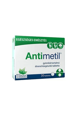 ANTIMETIL GYÖMBÉR TARTALMÚ TABLETTA - 30X