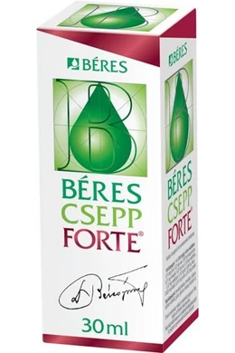 BÉRES CSEPP FORTE BELSŐLEGES OLDATOS CSEPPEK - 30 ML