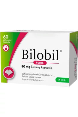 BILOBIL FORTE 80 MG KEMÉNY KAPSZULA - 60X