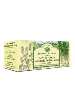 HERBÁRIA KERTI KAKUKKFŰ tea 25x