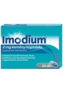 IMODIUM 2 MG KEMÉNY KAPSZULA - 20X