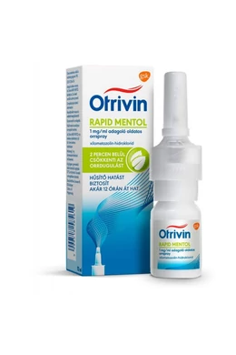 OTRIVIN RAPID MENTHOL 1 MG/ML ADAGOLÓ OLDATOS ORRSPRAY - 10 ML