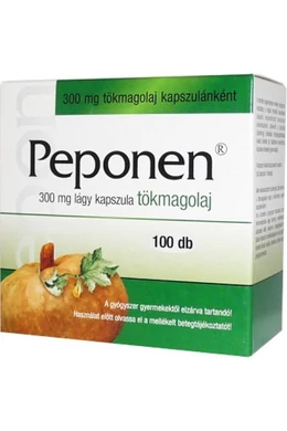 PEPONEN 300MG LÁGY KAPSZULA / 01 PVC/AL - 100X BUB