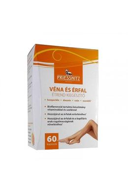 PRIESSNITZ VEIN VÉNA ÉS ÉRFAL ÉTREND-KIEGÉSZÍTŐ KAPSZULA - 60X