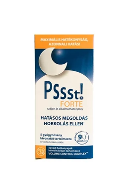 Pssst! Forte – Hatásos megoldás horkolás ellen 25ml