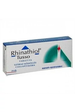 RHINATHIOL TUSSO TABLETTA - 20X