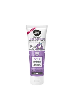 Body Natur Kézfertőtlenítő Gél-Krém Gyerekeknek 24 órás hidratáló formulával, tutti-frutti illattal, 100ml