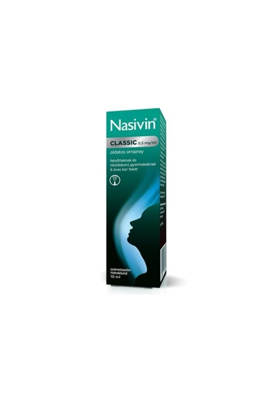 NASIVIN CLASSIC 0,5 MG/ML ADAGOLÓ ORRSPRAY - 10 ML