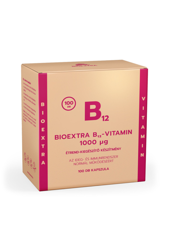 Bioextra B12 vitamin 1000μg kapszula 100x