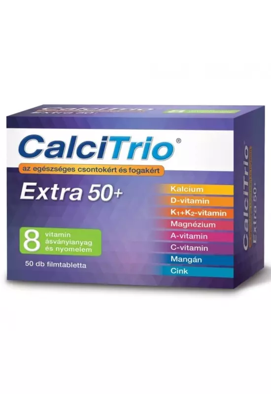 CalciTrio Extra 50+ filmtabletta 50x