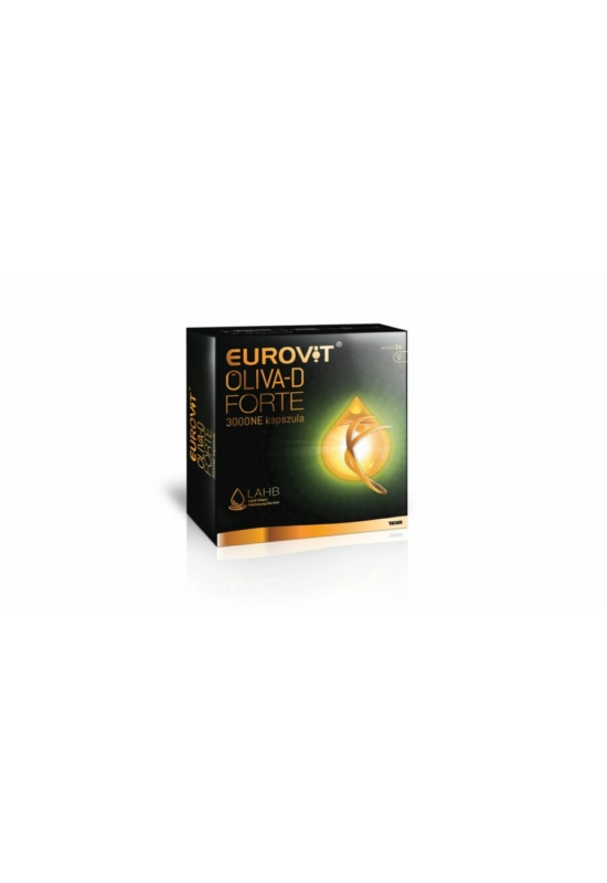 Eurovit Oliva-D Forte 3000 NE kapszula (D vitamin extra szűz olívaolajban) 60x