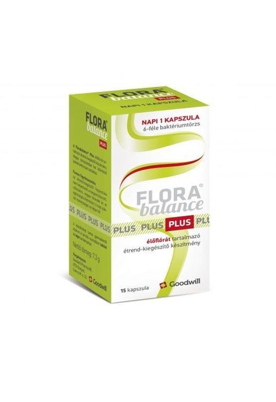 FLORABALANCE PLUS ÉLŐFLÓRÁS ÉTRENDKIEG.KAPSZ 15X