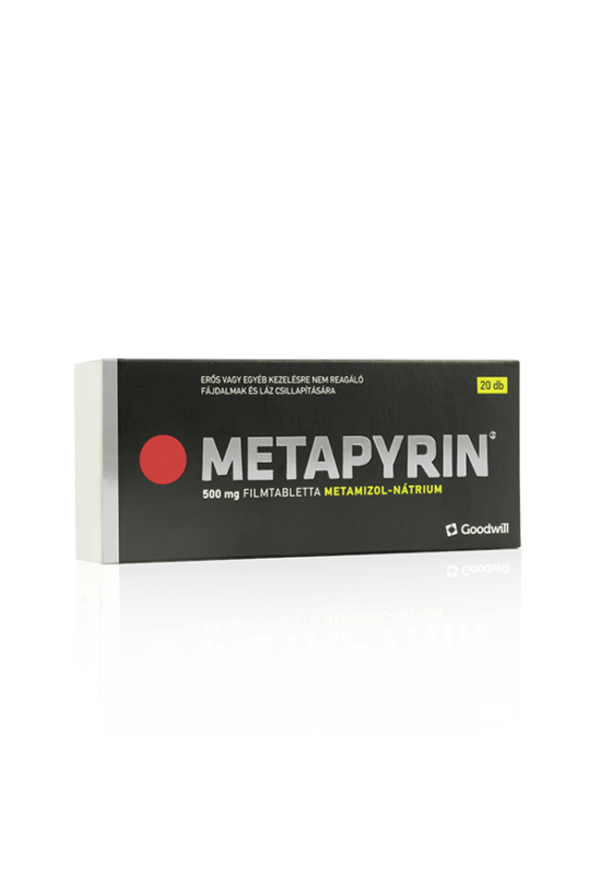 METAPYRIN 500 mg filmtabletta 20x