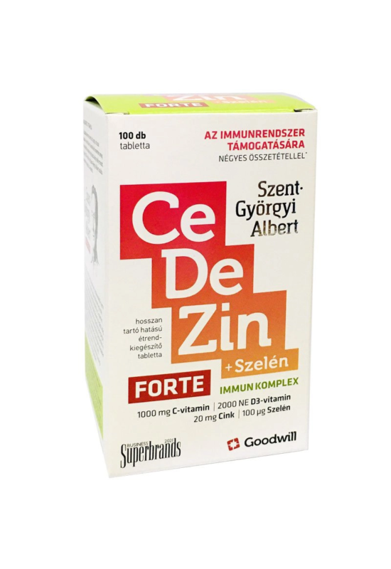  Szent-Györgyi Albert Immunkomplex Cedezin Forte + szelén tabletta (100x) 