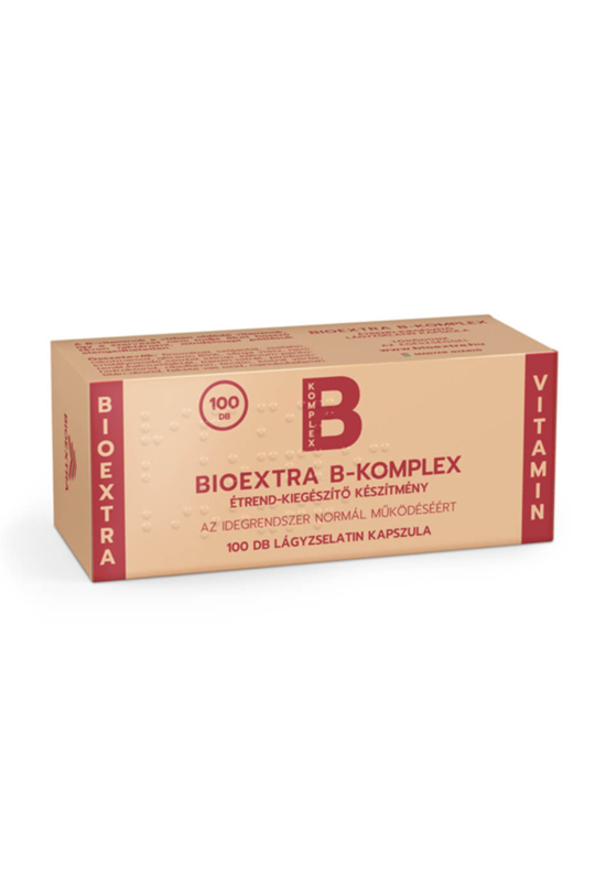 Bioextra B-Komplex lágy kapszula 100X