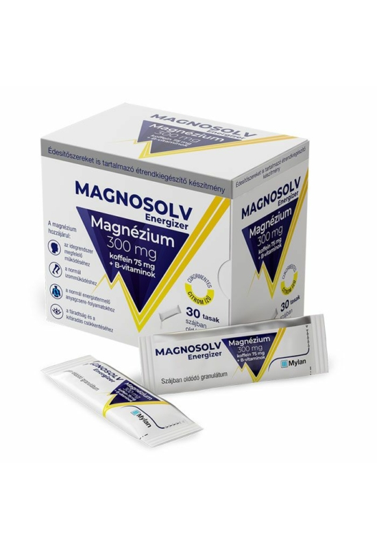 Magnosolv Energizer 300 mg granulátum 30 db 