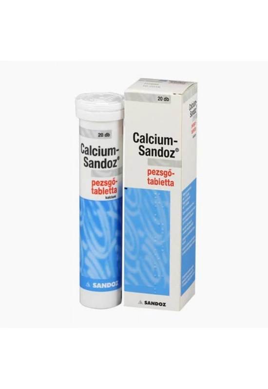 CALCIUM-SANDOZ PEZSGŐTABLETTA - 20X