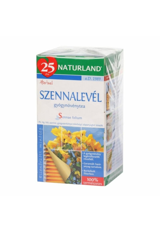 NATURLAND SZENNALEVÉL FILTERES tea 25 db