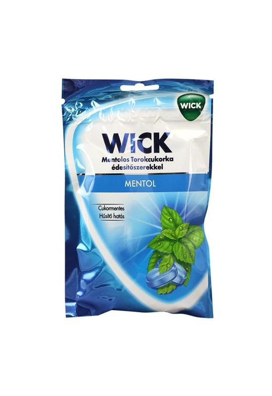 WICK MENTOL TOROKCUKOR - 72 G