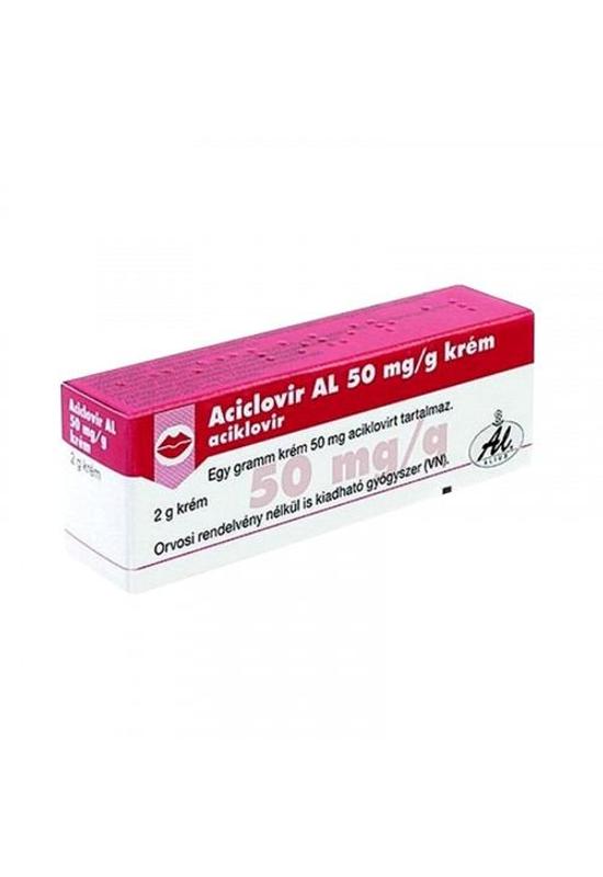 ACICLOVIR AL 50 MG/G KRÉM - 2 G
