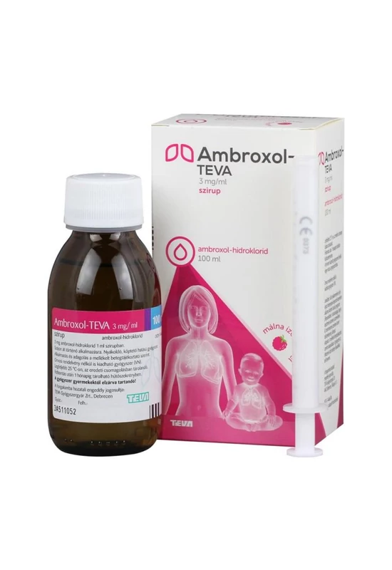 AMBROXOL-TEVA 3 MG/ML SZIRUP + SZÁJFECSKENDŐ - 100 ML