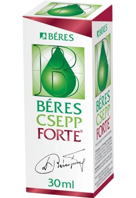 BÉRES CSEPP FORTE BELSŐLEGES OLDATOS CSEPPEK - 30 ML