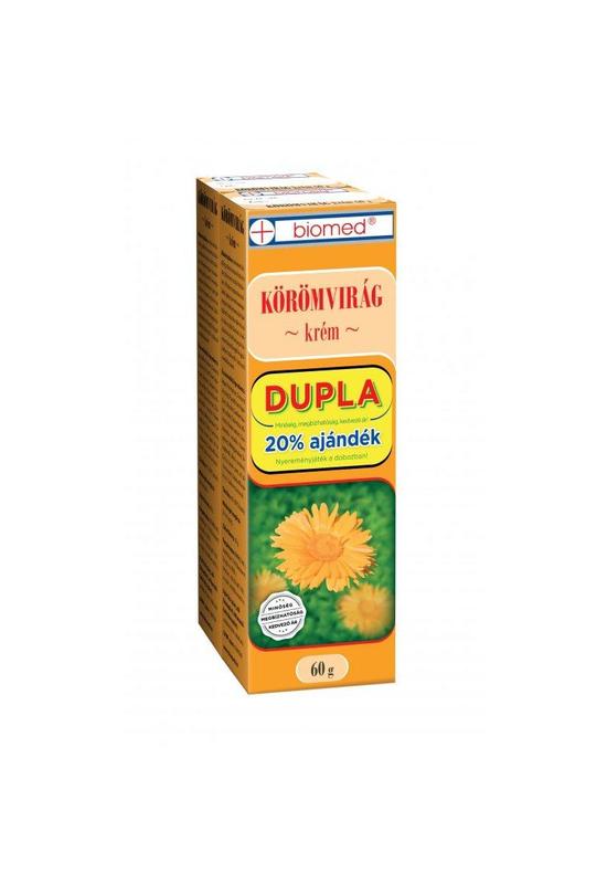 BIOMED KÖRÖMVIRÁG KRÉM DUPLA - 2X60G