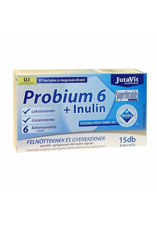 JUTAVIT PROBIUM 6+INULIN - 15 X