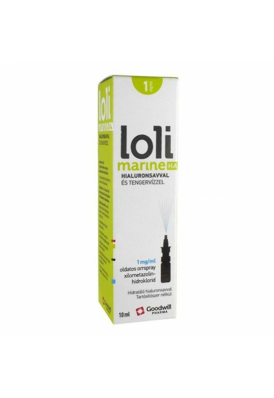 Lolimarine HA 1 mg/ml oldatos orrspray 1x10ml