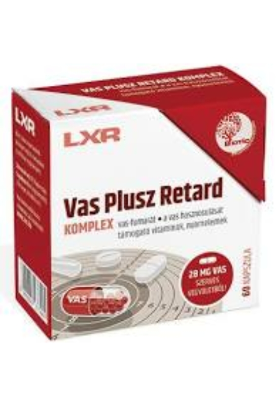 LXR Vas Plusz Retard Komplex – 60x