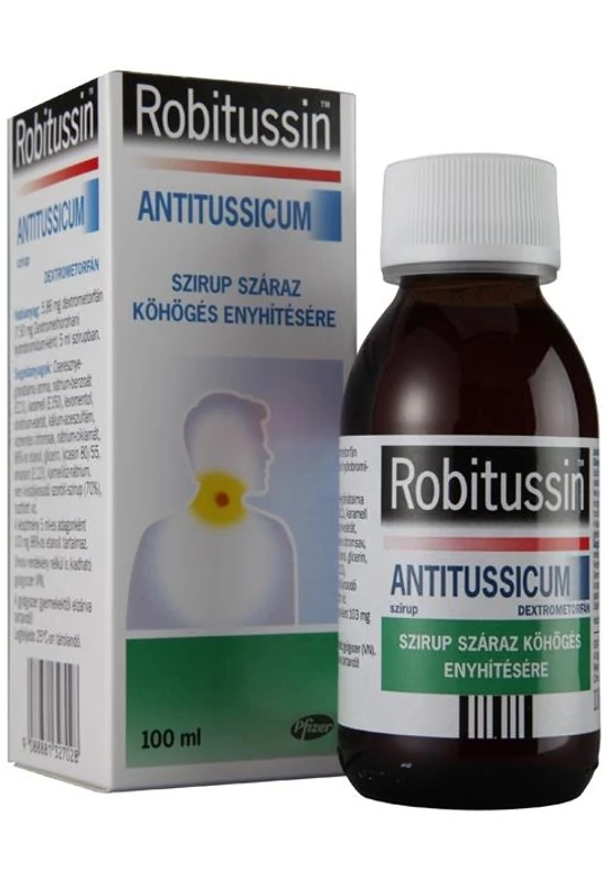 ROBITUSSIN ANTITUSSICUM SZIRUP - 100 ML