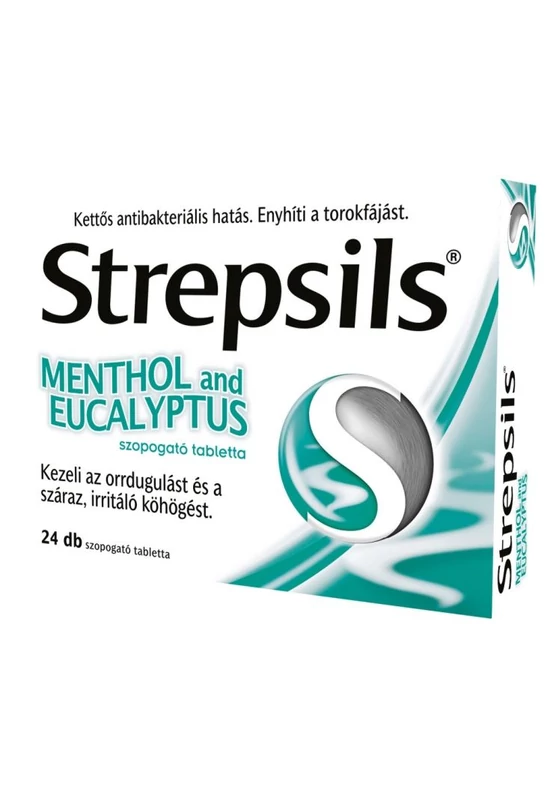 STREPSILS MENTHOL AND EUCALYPTUS TABLETTA - 24X