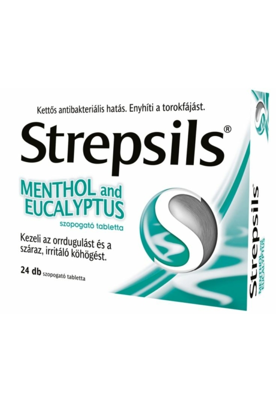 STREPSILS MENTHOL AND EUCALYPTUS TABLETTA - 24X