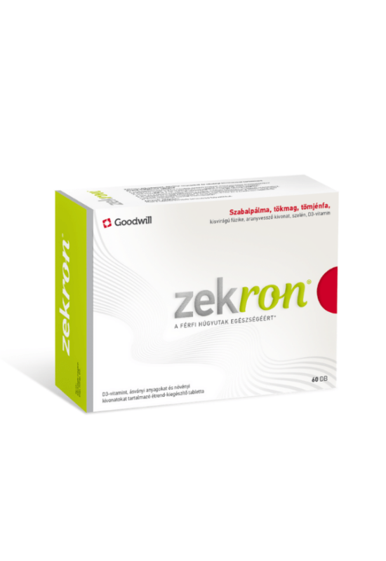 Zekron tabletta - a férfi húgyutak egészségéért 60x