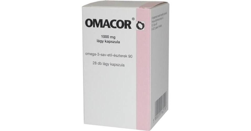 OMACOR 1000MG L GY KAPSZULA 28X Andipatik Ja Web Ruh Z   Omacor 28x 